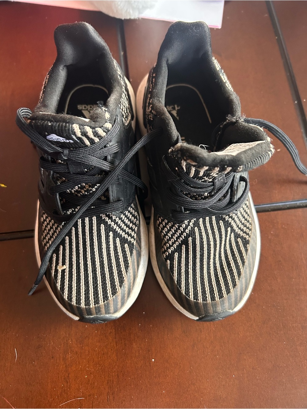 Size 11 girls adidas sneakers